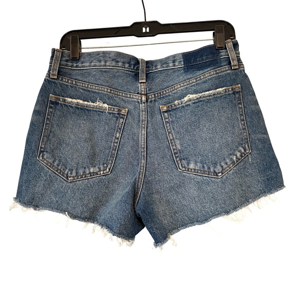 NWT, Abercrombie & Fitch Annie High Rise Distressed Short, Sz 29/8 - Picture 4 of 12